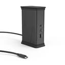 Hama Connect2Office Black USB-C Hub, 9 Ports, 2x HDMI, USB-A, USB-C, LAN thumbnail 2