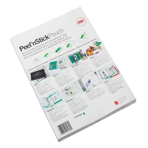 GBC Lamination Pouch A4 Adhesive 125 Micron - Image 2