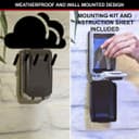 Master Lock 5425EURD Light Up Dial Combination Wall Mounted Key Safe thumbnail 5