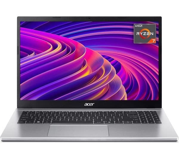 Acer Aspire Go 15 AMD Ryzen 7 16GB 1TB Silver - Image 1