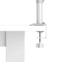 Hama Monitor Mount, 2 Monitors, Height-adjustable, Swivel/Tilt, 13" - 35", White thumbnail 4