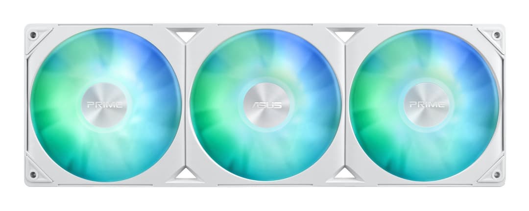 ASUS Prime LC 360 ARGB 360mm AIO Liquid CPU Cooler with 3x 120mm ARGB Fans - White - Image 9