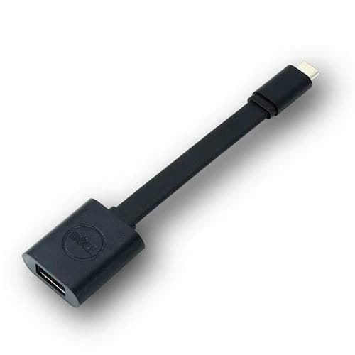 Dell USB-C to USB-A 3.0 Adapter - Black