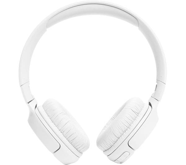 JBL Tune 520BT Wireless On-Ear Headphones - White - Image 5