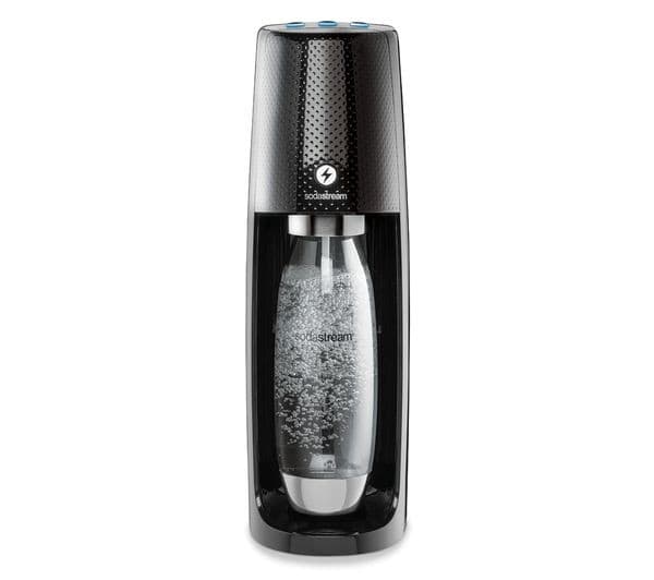 SODASTREAM Spirit One Touch Sparkling Water Maker - Black - Image 2