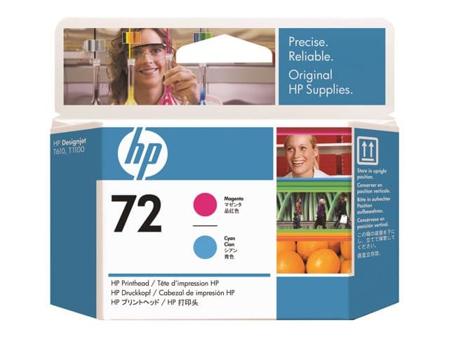 HP 72 - cyan, magenta - printhead - Image 2