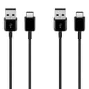 Samsung USB-A To USB Type-C Cable 150 cm Multi Pack 2 - Black thumbnail 3