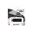USB Stick Kingston Technology 128GB USB Flash Drive DataTraveler 70 USB-C 3.2 - Black thumbnail 3