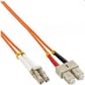 Fiber patch cable LC-SC OM2