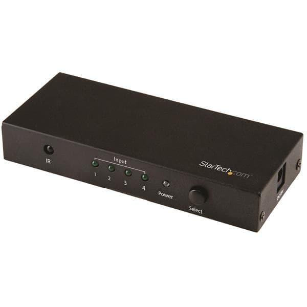 StarTech.com 4-Port HDMI Automatic Switch - 4K 60Hz (VS421HD20) - Image 1