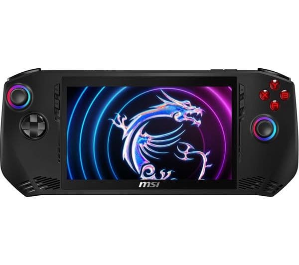 MSI Claw A1M-016UK Handheld Gaming Console 1TB Intel Core Ultra 7 - Black