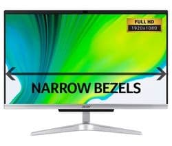 ACER C22-960 21.5" All-in-One PC - Intel® Core¿ i3, 1 TB HDD, Silver - Image 1