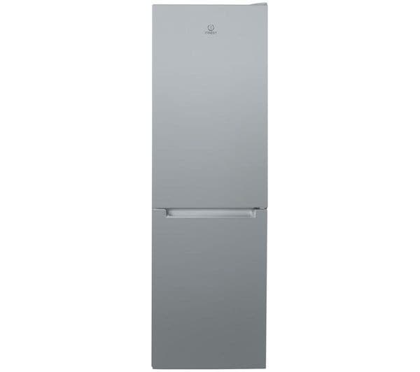 INDESIT LR8 S1 S UK 50/50 Fridge Freezer - Silver - Image 1