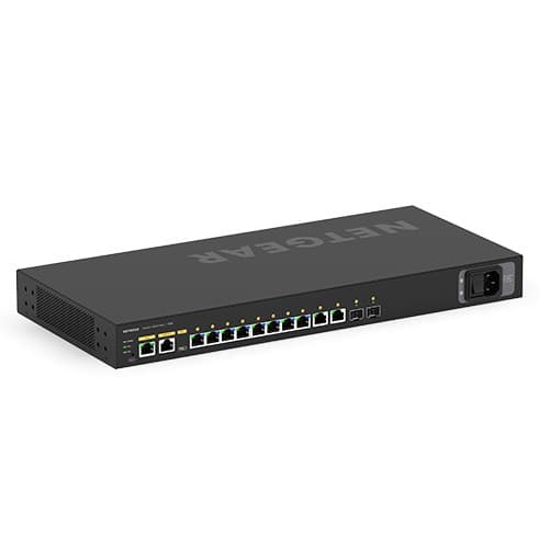 NETGEAR M4250-10G2F Managed L2/L3 Gigabit Ethernet (10/100/1000) Power over Ethernet (PoE) 1U Black - Image 1
