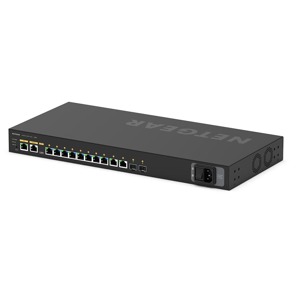 NETGEAR M4250-10G2F Managed L2/L3 Gigabit Ethernet (10/100/1000) Power over Ethernet (PoE) 1U Black - Image 2