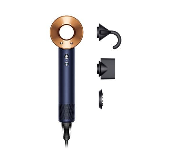 Dyson Supersonic Straight & Wavy Hair Dryer - Prussian Blue & Rich Copper - Image 1