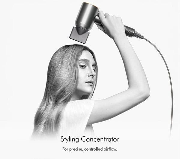 Dyson Supersonic Straight & Wavy Hair Dryer - Prussian Blue & Rich Copper - Image 5