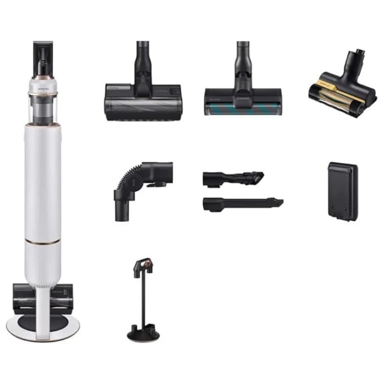 Samsung Bespoke Jet Plus Pet Cordless Vacuum Misty White - Image 1