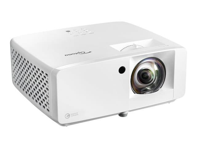 Optoma ZH450ST - DLP projector - short-throw - 3D - white - Image 4