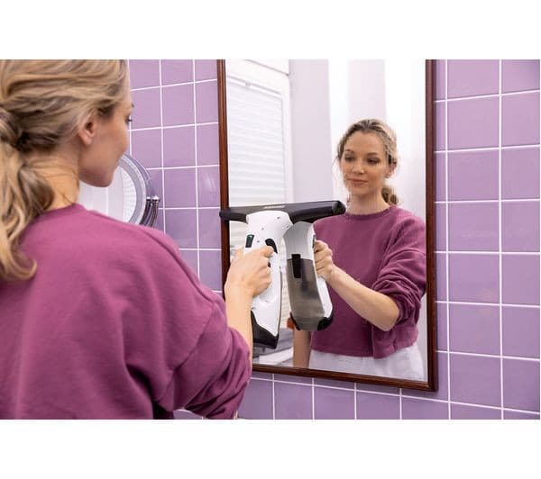 KARCHER WV 2 Window Vacuum Cleaner - White & Black - Image 10