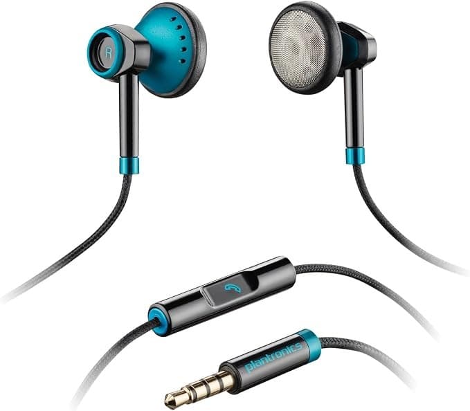 Plantronics Backbeat 116 Stereo Headphones with Microphone - Blue - Image 1