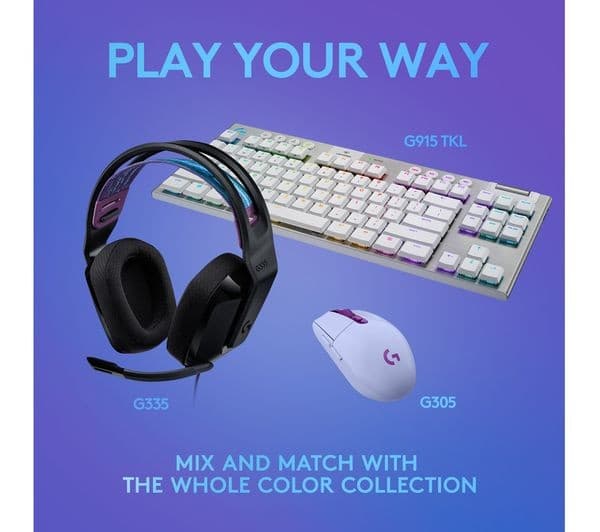 Logitech G335 Wired Gaming Headset 3.5mm - Black - Image 8