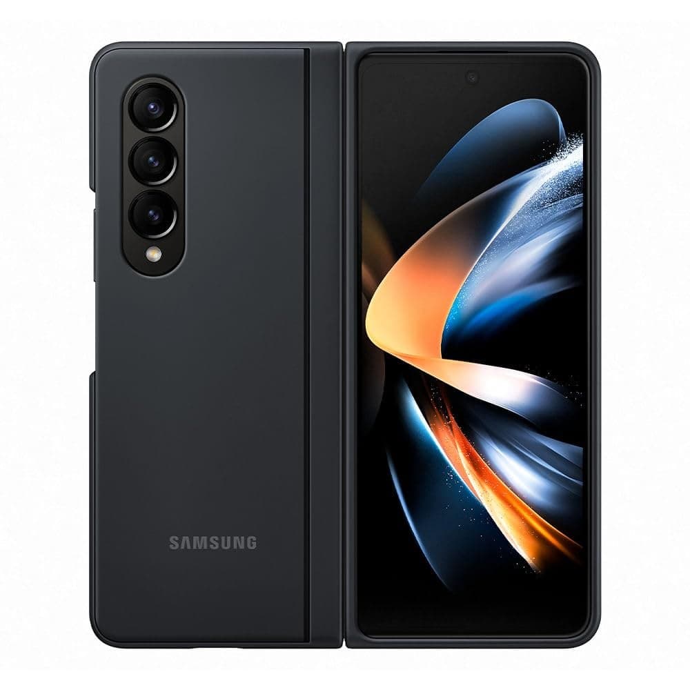 Samsung Galaxy Z Fold4 Official Slim Standing Cover - Black - Image 1