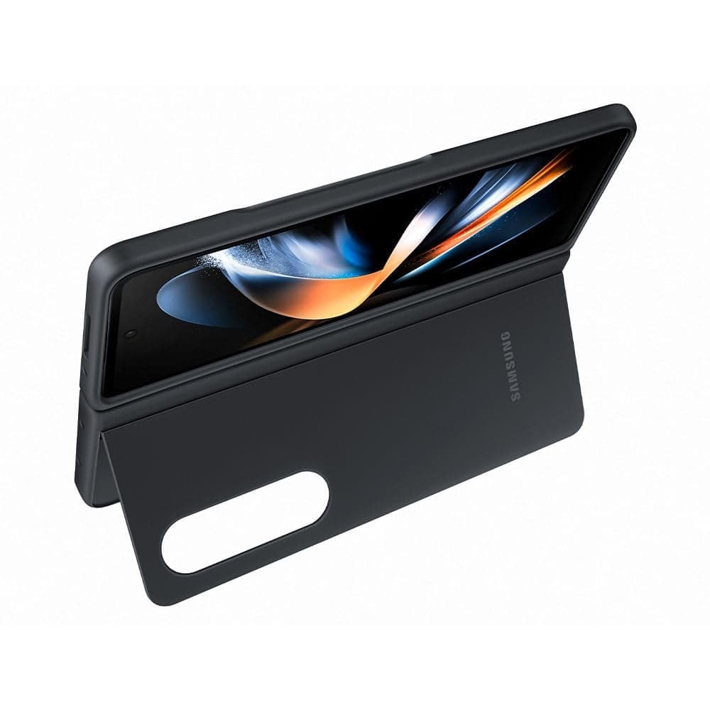 Samsung Galaxy Z Fold4 Official Slim Standing Cover - Black - Image 4