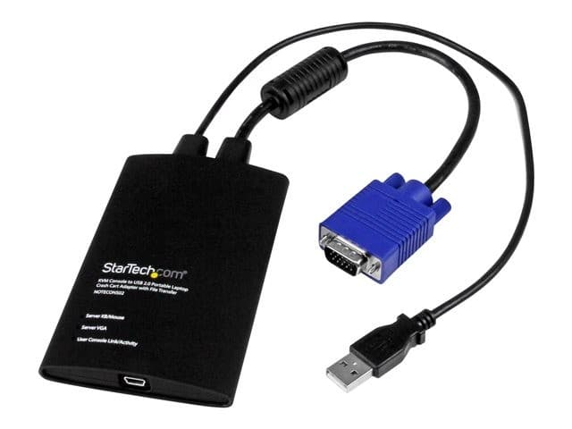 STARTECH USB Crash Cart Adapter Black