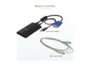 STARTECH USB Crash Cart Adapter Black thumbnail 8