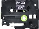 Brother STE-141 P-touch Stencil Tape Cassette Black 18mm x 3m TZ/TZe thumbnail 2