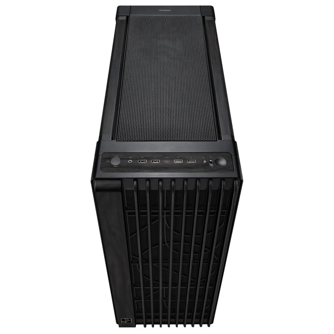 ASUS ProArt PA602 Wood Edition Tempered Glass Mid Tower PC Case - Black - Image 4