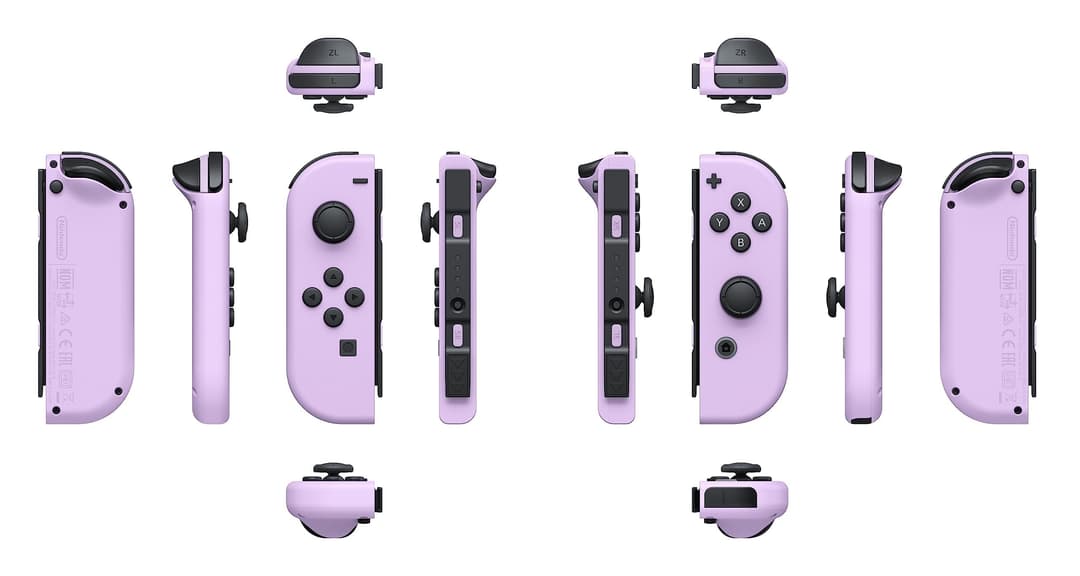 Nintendo Joy-Con (L)/(R) Controllers - Pastel Purple/Pastel Green - Image 5