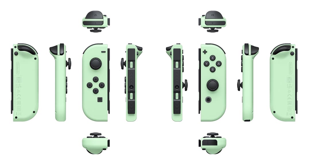 Nintendo Joy-Con (L)/(R) Controllers - Pastel Purple/Pastel Green - Image 6