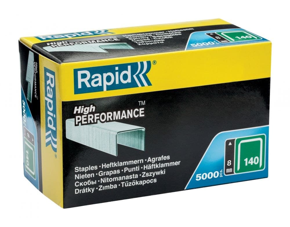 Rapid No. 140 Flatwire Staple 8 mm - Image 1
