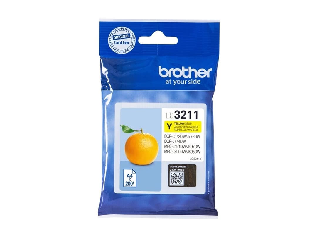 Brother LC3211Y - yellow - original - ink cartridge - Image 1