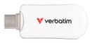Verbatim Plectra USB-C Flash Drive White 256GB thumbnail 1