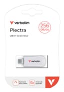 Verbatim Plectra USB-C Flash Drive White 256GB thumbnail 4