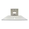 HuddleCamHD Large Universal Wall Mount Bracket for Footprint Cameras  White