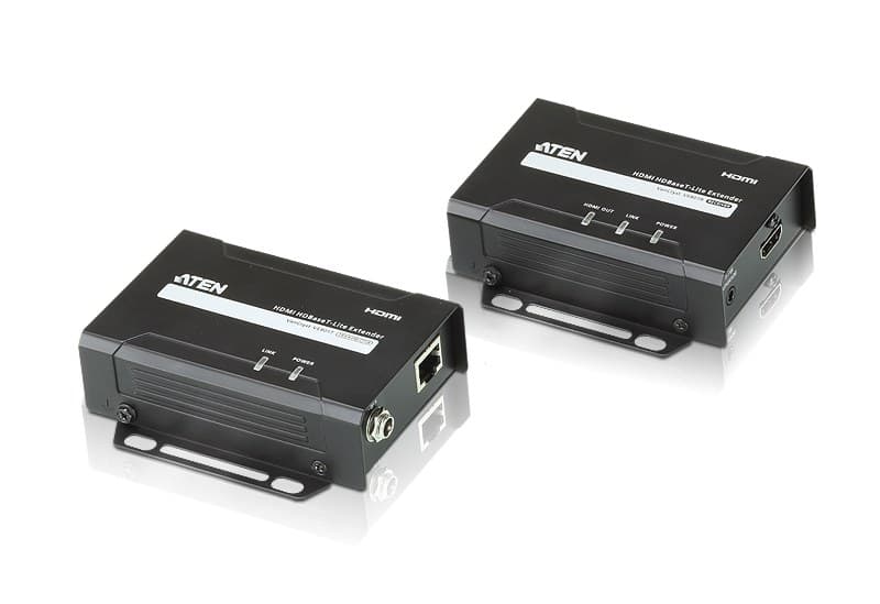 ATEN HDMI Extender (T+R) over 1 CAT5e/6 Cable (70m) ,4K / HDBaseT-Lite (Class B)