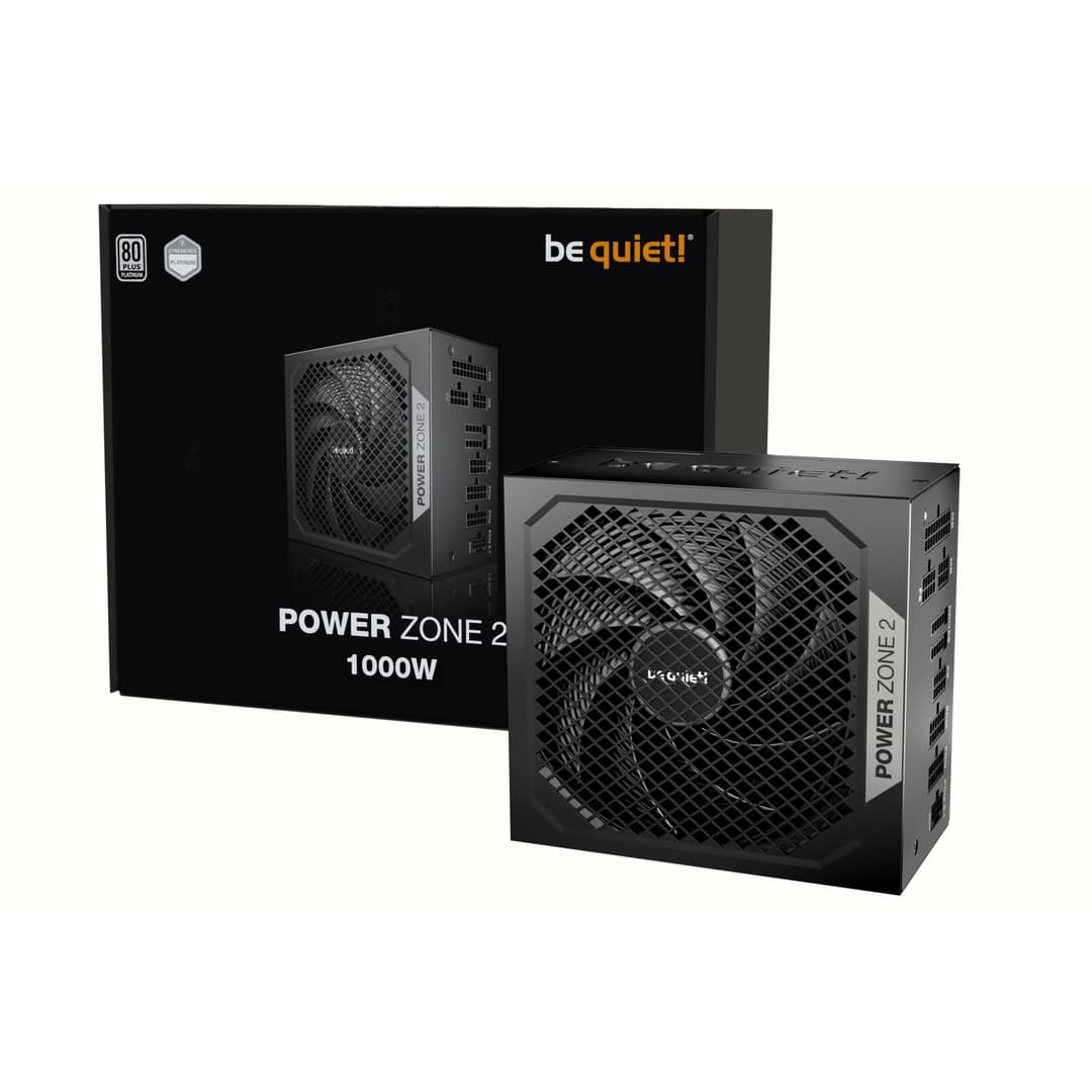be quiet! Power Zone 2 1000W ATX 3.1 80 PLUS Platinum PSU Power Supply - Image 1