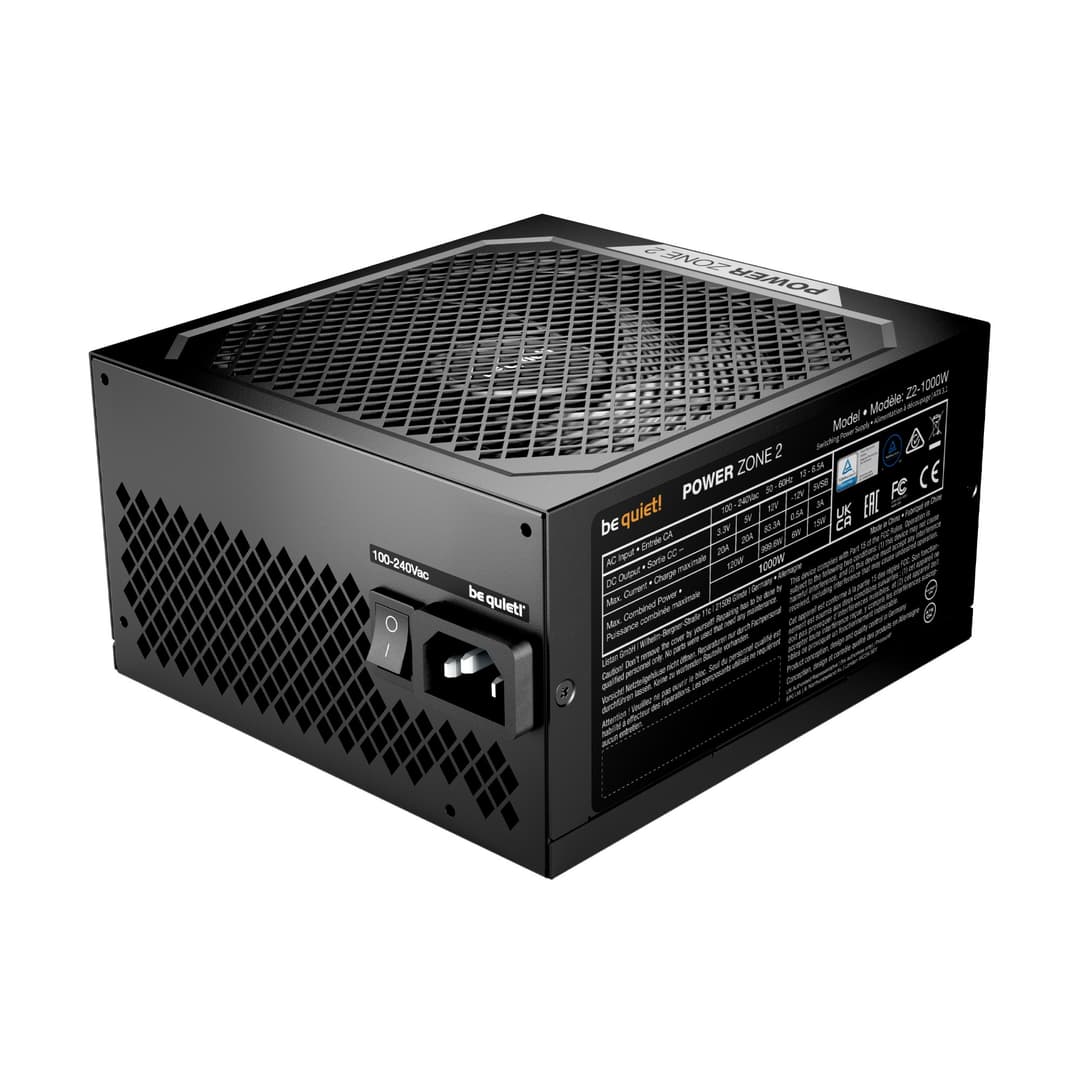 be quiet! Power Zone 2 1000W ATX 3.1 80 PLUS Platinum PSU Power Supply - Image 4