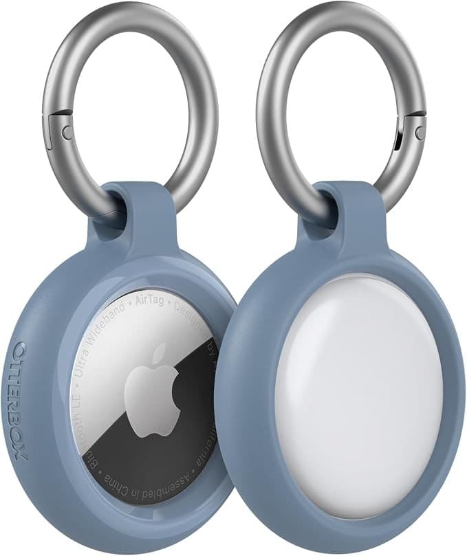 OtterBox Sleek Series AirTag Case – Light Blue - Image 1