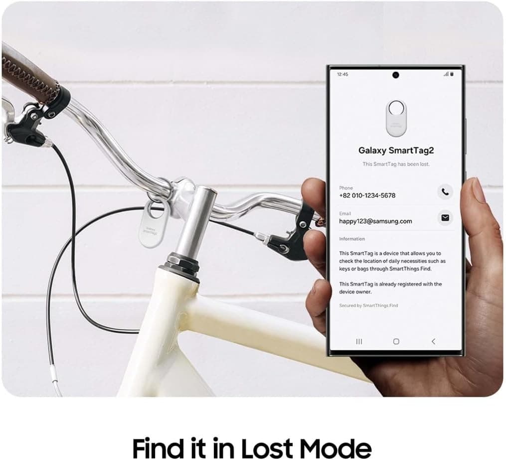 Samsung Galaxy SmartTag2 Tracker 4-Pack White & Black - Image 5