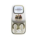 OTL KPop Demon Hunters Huntr/X Golden TWS Slide Earphones White thumbnail 2
