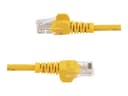 StarTech Cat5e Snagless UTP Patch Cable 0.5m - Yellow thumbnail 4