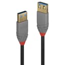 Lindy 0.5m USB 3.2 Type A Extension Cable, 5Gbps, Anthra Line thumbnail 1