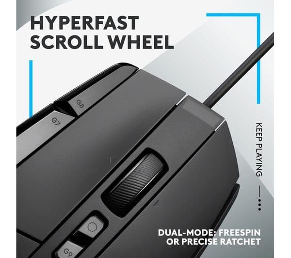 LOGITECH G502 X Gaming Mouse Black - Image 3