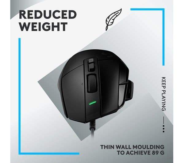 LOGITECH G502 X Gaming Mouse Black - Image 6