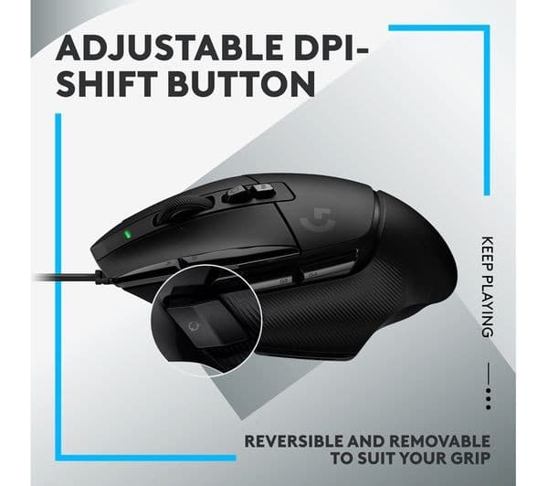 LOGITECH G502 X Gaming Mouse Black - Image 7
